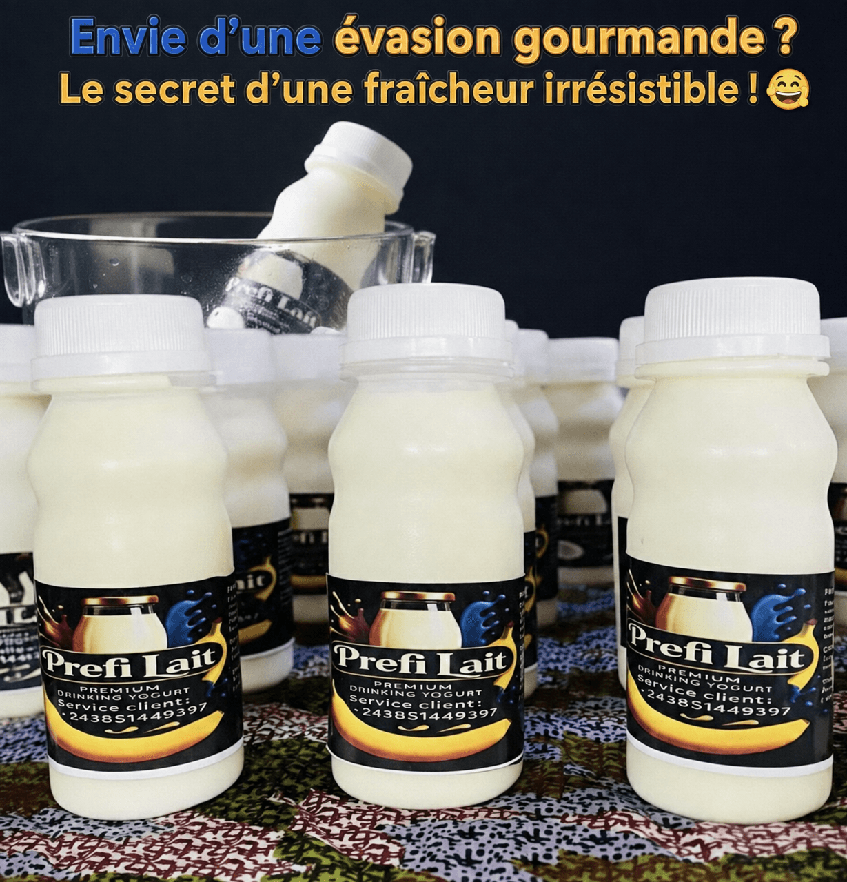 Campagne Prefi Lait, évasion gourmande