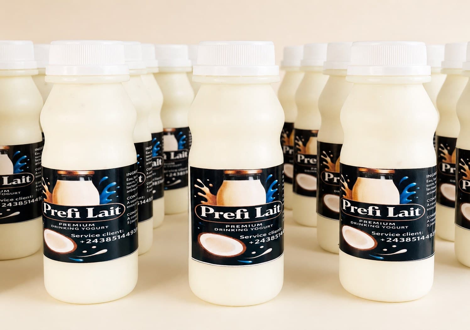 Bouteille Prefi Lait saveur Coco