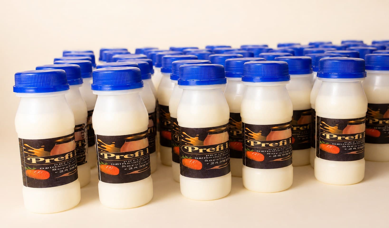 Bouteille Prefi Lait saveur Fraise